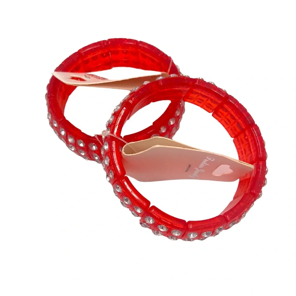 Various Colors Plastic Gem Various Colors Plastic Gem Stone Stretchy Bracelets